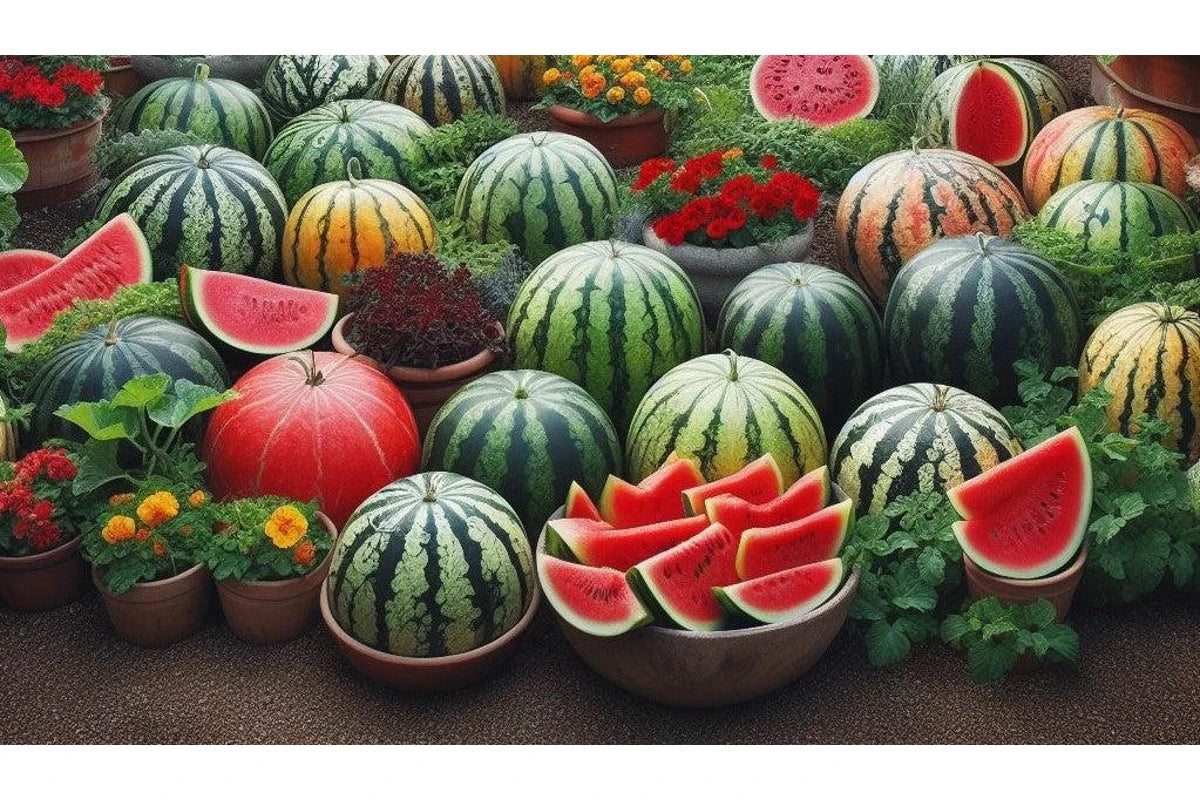 WATERMELON 'Heirloom Mix' Seeds - Standard Packet (See Description for Seed Quantity)