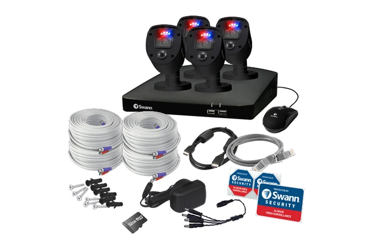 Enforcer 4 Channel 4 X 1080P DVR Security Camera System