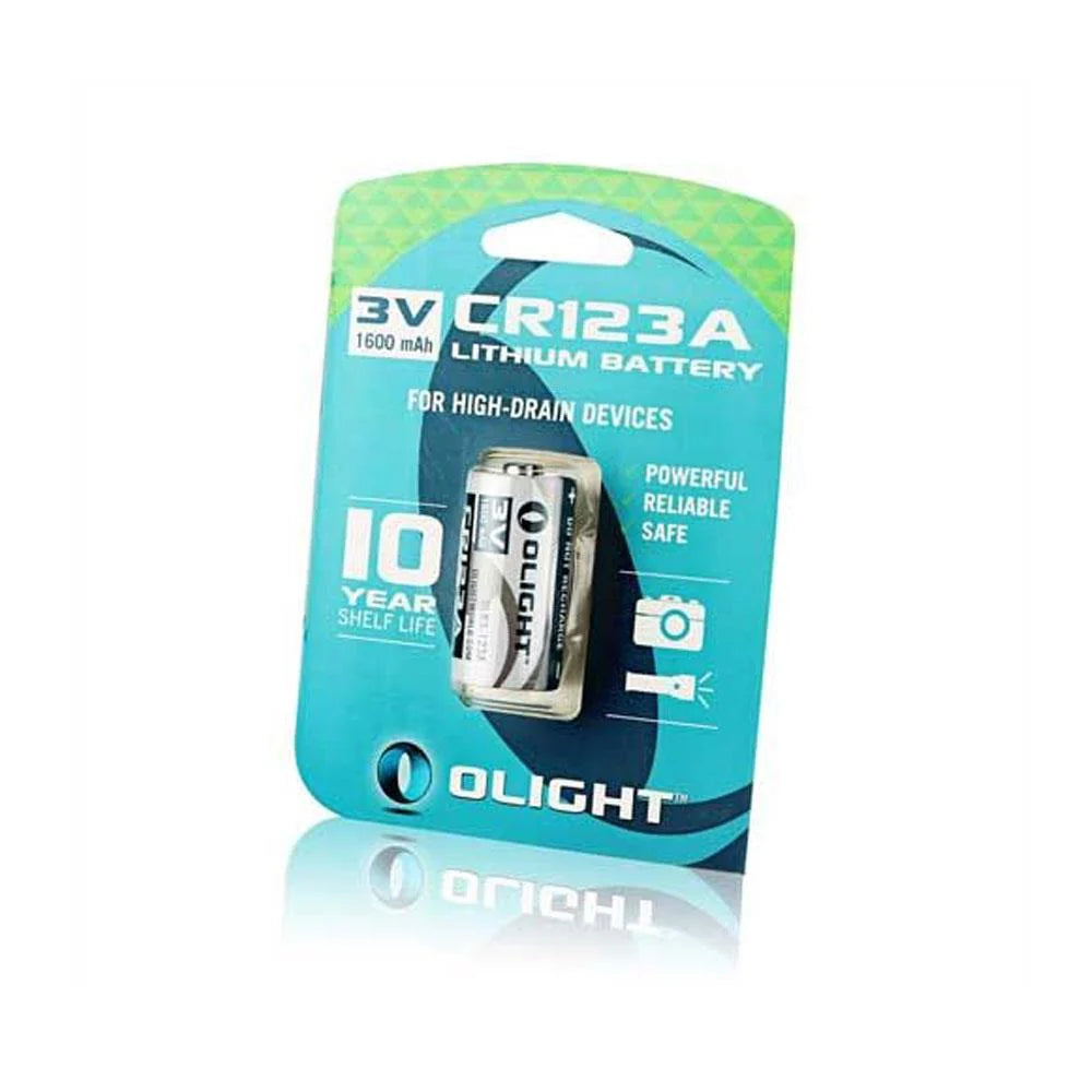 1600Mah CR123A Lithium Battery OLB-CR123A