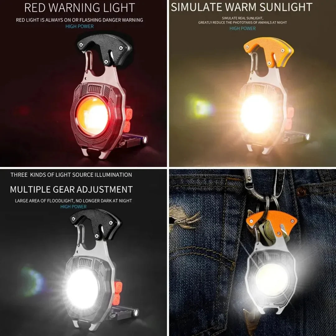 7‑In‑1 Survival Clip Light Tool – Multi‑Function | Preppro