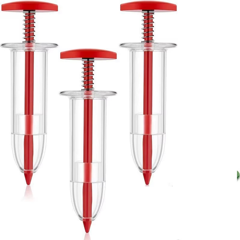 1Pc Garden Seeds Dispenser,Mini Handheld Flower Grass Syringeseeder Garden Seeds Dispenser Sowing Supplies for Garden Seeds