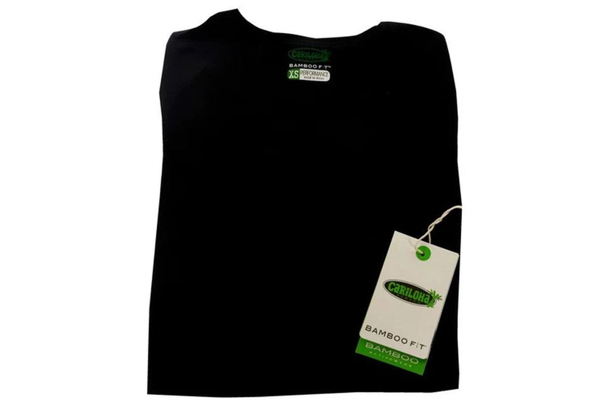 Bamboo Athletic Long-Sleeve T-Shirt - Black by Cariloha for Women - 1 Pc T-Shirt (XS)