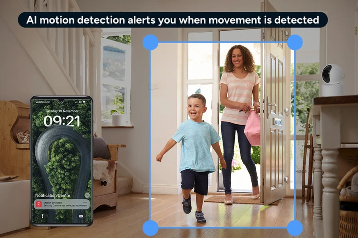 Smarterhome™ 4MP PTZ Motion Tracking Security Camera