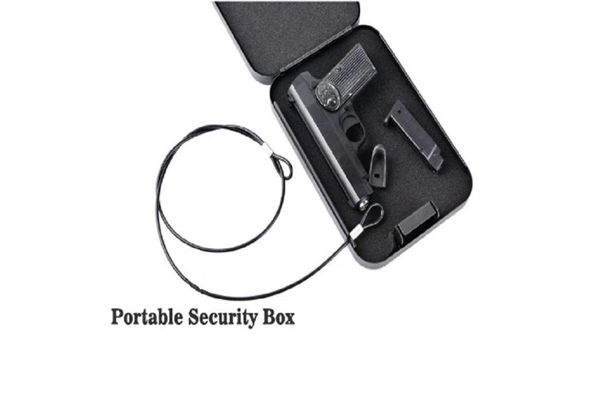 Mini Car Safety Box Portable Password Safe