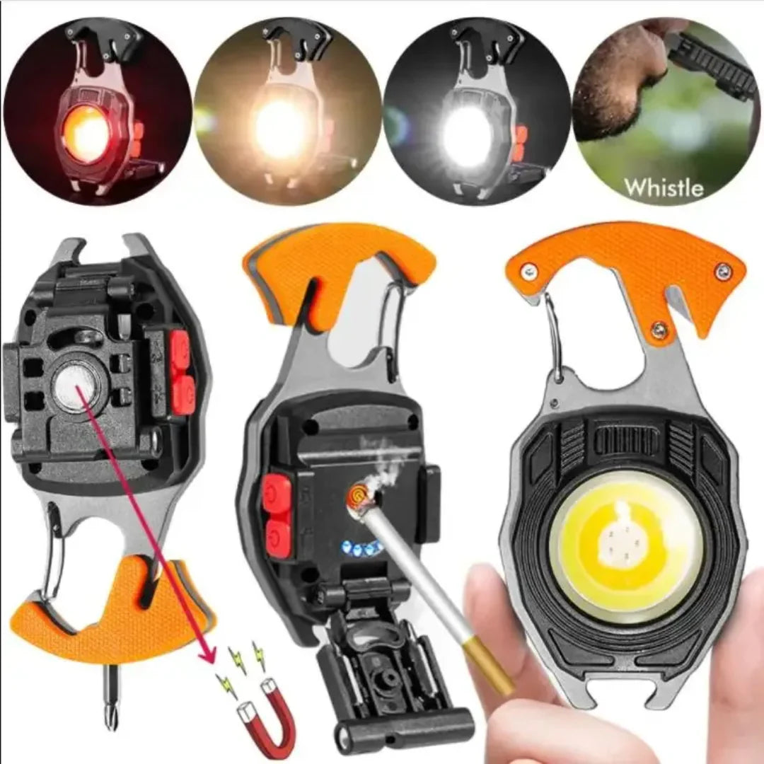 7‑In‑1 Survival Clip Light Tool – Multi‑Function | Preppro