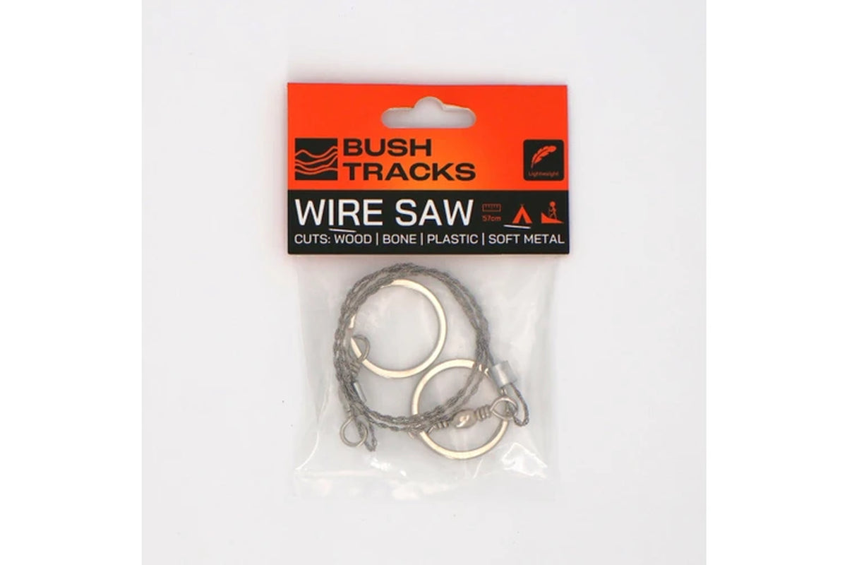 Deluxe Wire Saw Compact Survival Hand Saw for Camping Hiking Emergency Use