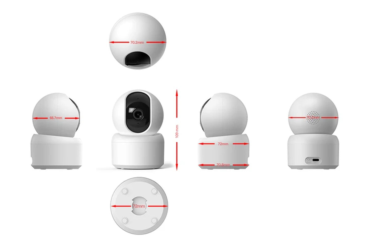 Smarterhome™ 4MP PTZ Motion Tracking Security Camera
