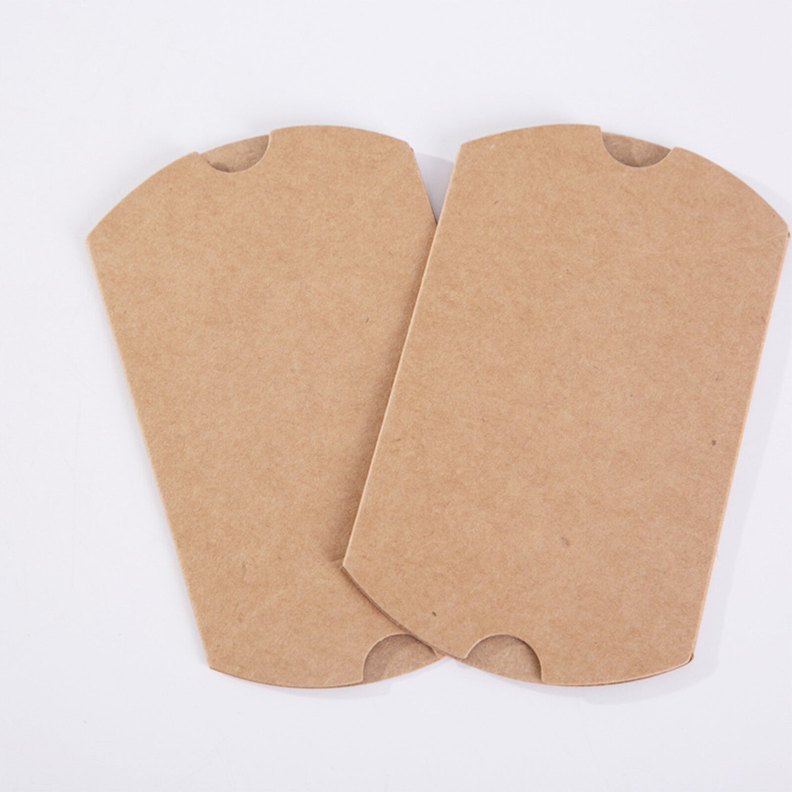UP 300Pcs Xmas Candy Gift Box Bag Pillow Favor Kraft Paper Gift Favour Wedding