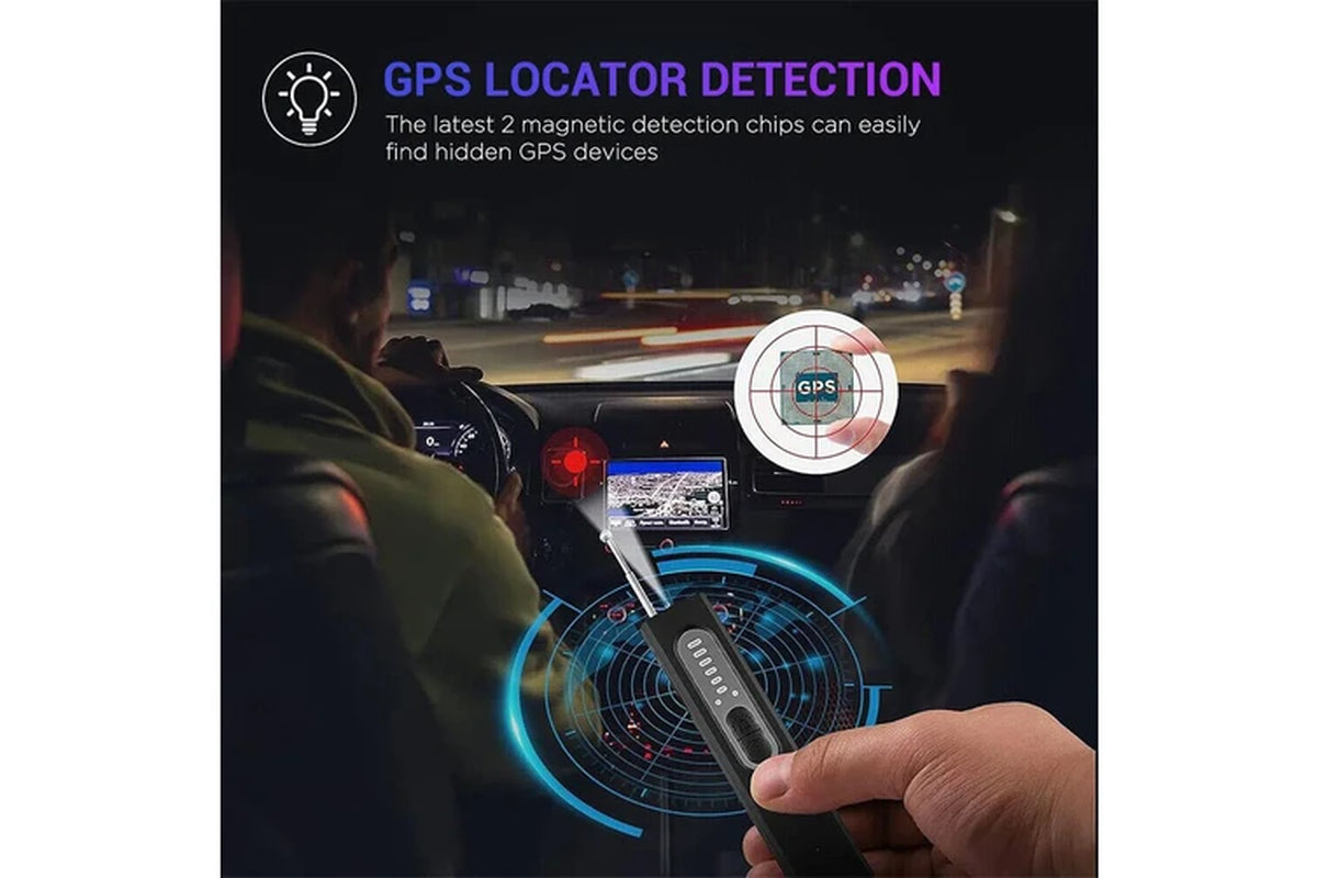 Hidden Camera Detector anti Camera Bug GPS Tracker Finder Scanner for Hotel Car