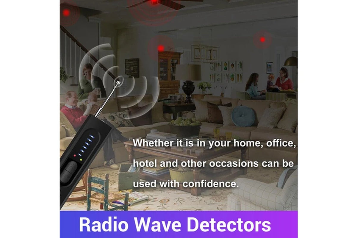 Hidden Camera Detector anti Camera Bug GPS Tracker Finder Scanner for Hotel Car