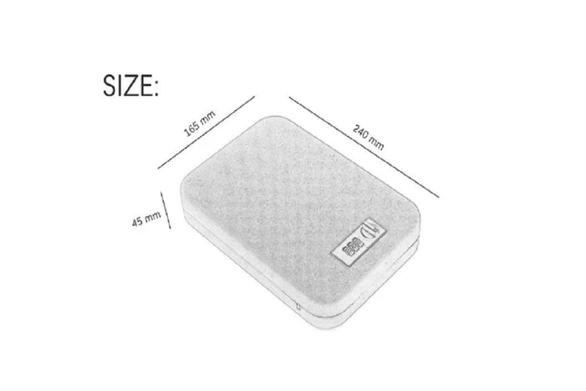 Mini Car Safety Box Portable Password Safe