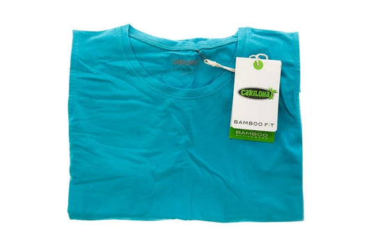 Bamboo Sleeveless T-Shirt - Teal by Cariloha for Women - 1 Pc T-Shirt (XL)