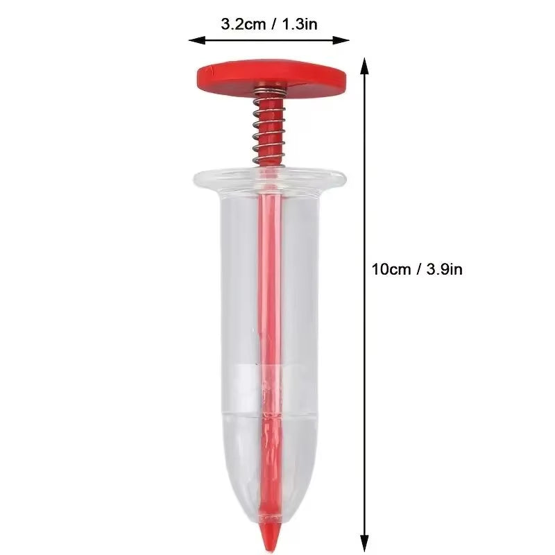 1Pc Garden Seeds Dispenser,Mini Handheld Flower Grass Syringeseeder Garden Seeds Dispenser Sowing Supplies for Garden Seeds