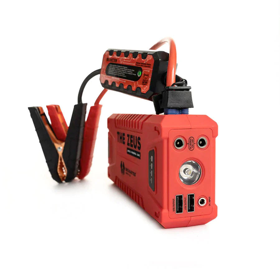 The Zeus Portable Jump Starter & USB Charger from