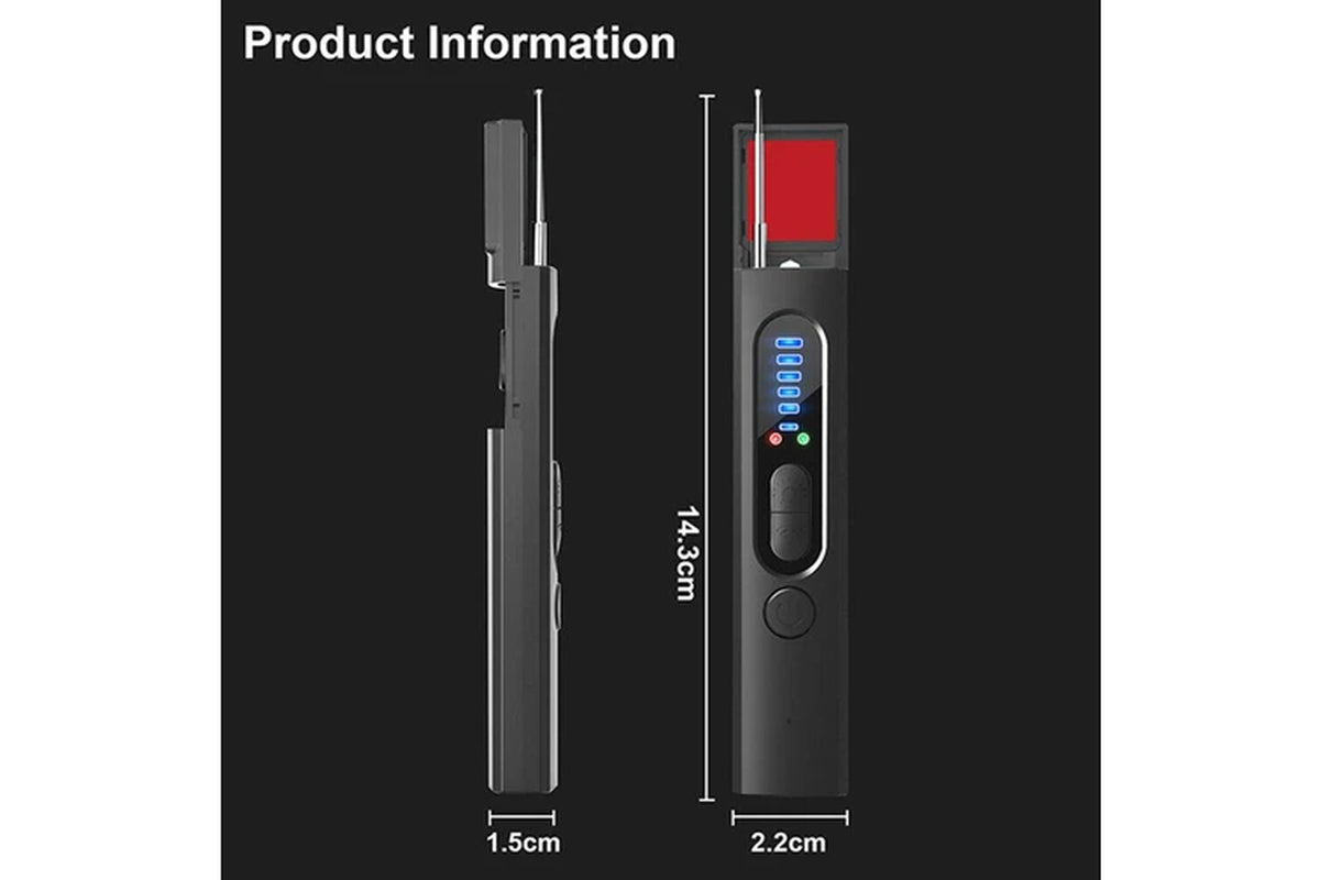 Hidden Camera Detector anti Camera Bug GPS Tracker Finder Scanner for Hotel Car