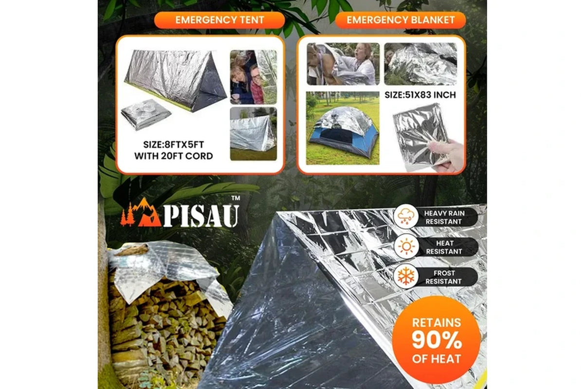 PISAU 20-In-1 Survival Kit - Tactical