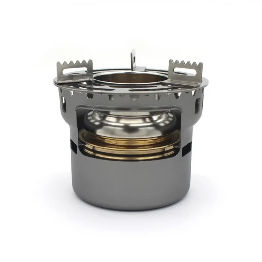 Compact Alcohol Camping Stove – Windproof System | Preppro