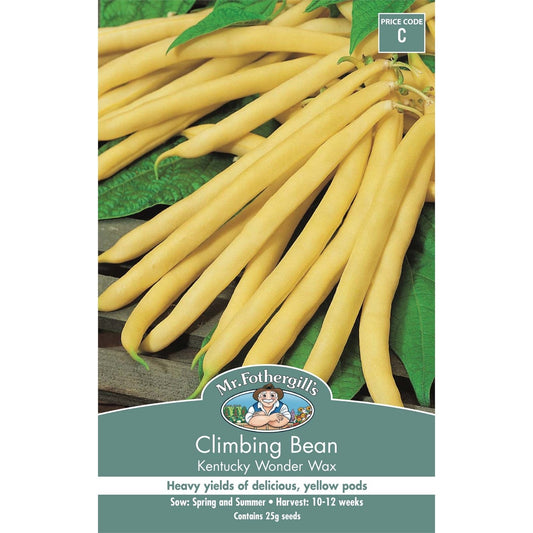 Mr Fothergill'S Climbing Bean Kentucky Wonder Wax