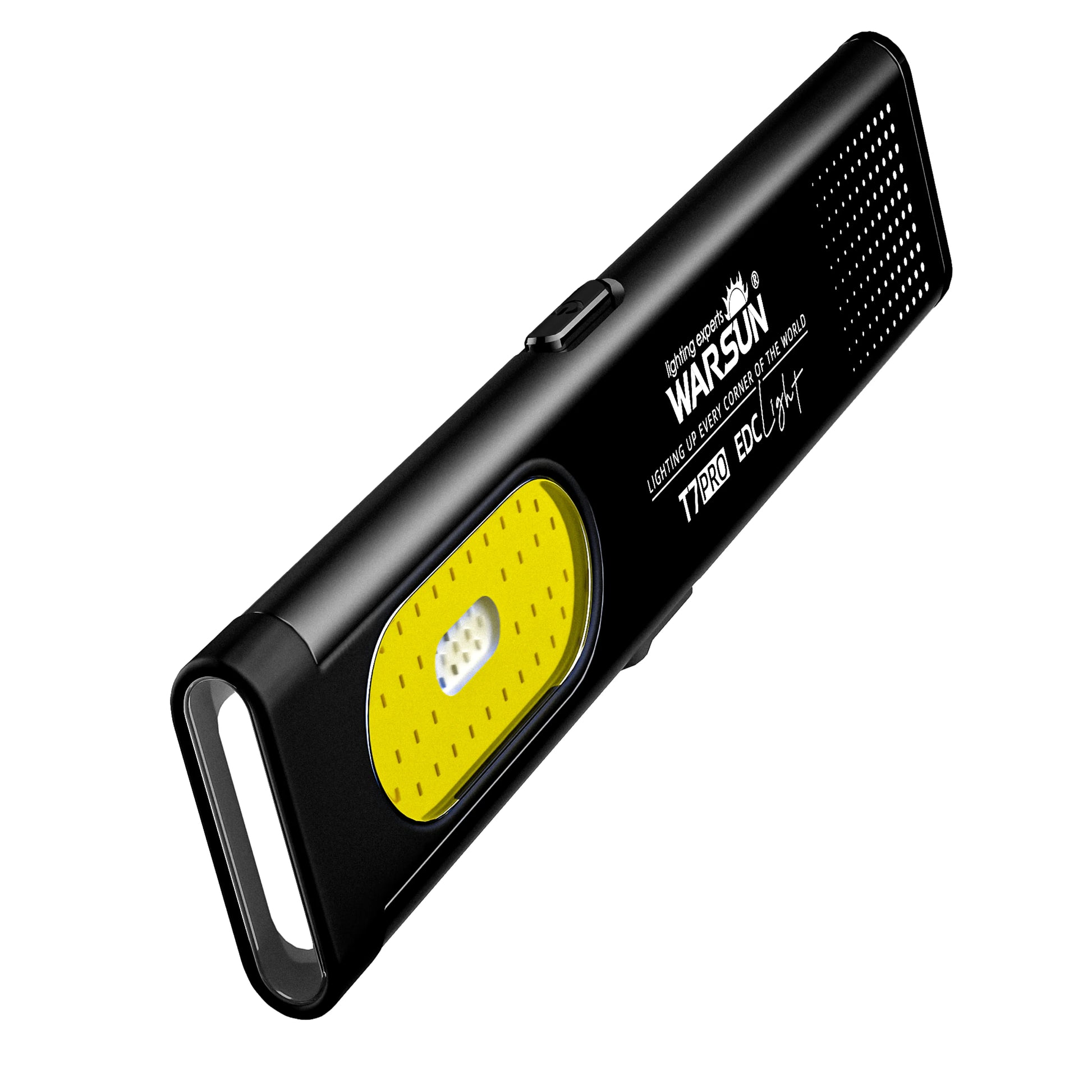 LED Keychain Flashlight USB-C Rechargeable 600Lm Portable Mini Torch Light Pocket Lantern Flood Work Light with Magnet