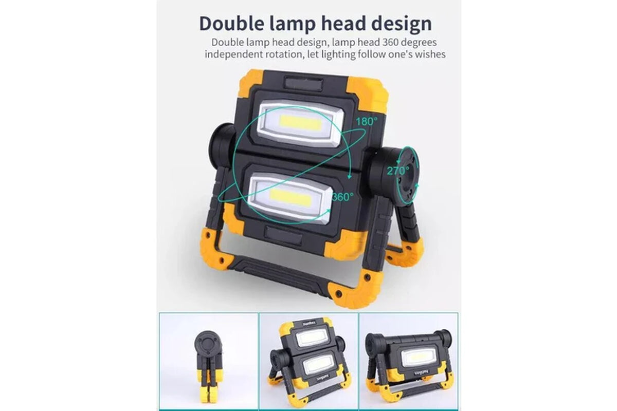 Ozstock 2X Light Work Light Led Outdoor Camping Light Camping Emergency Light Camping