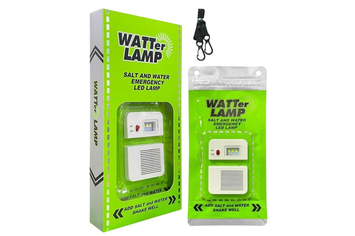 Saltwater Emergency Lamp – Battery‑Free Survival Light | Preppro