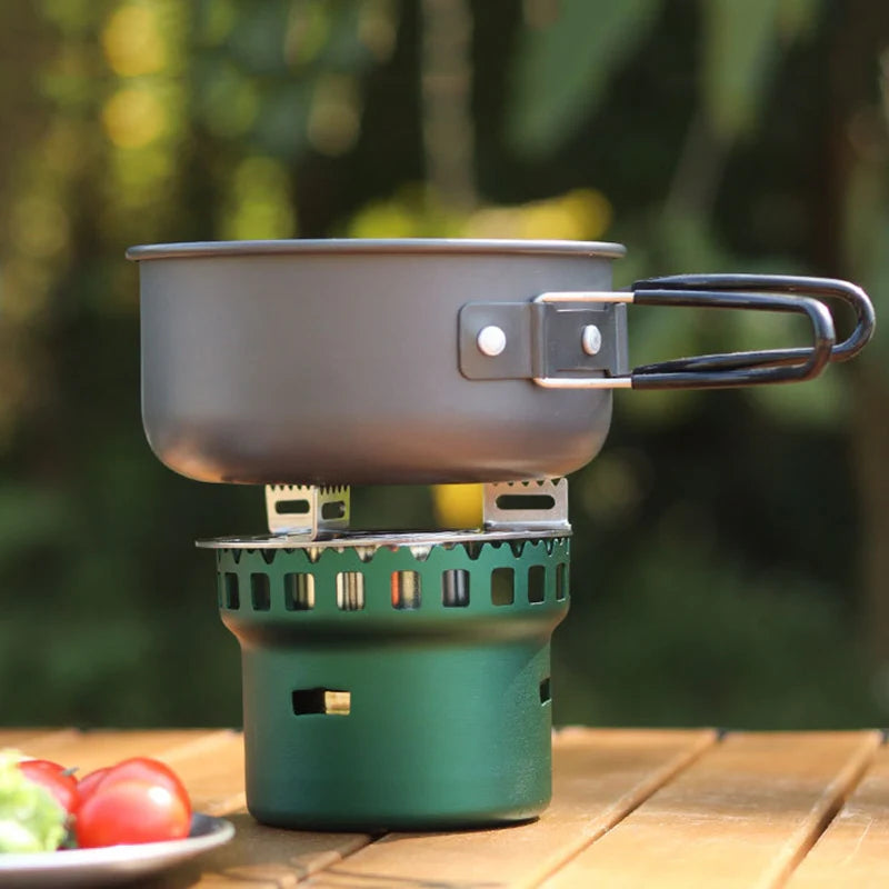 Compact Alcohol Camping Stove – Windproof System | Preppro