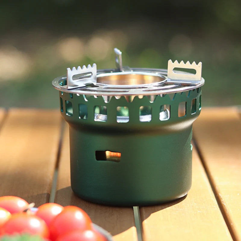 Compact Alcohol Camping Stove – Windproof System | Preppro