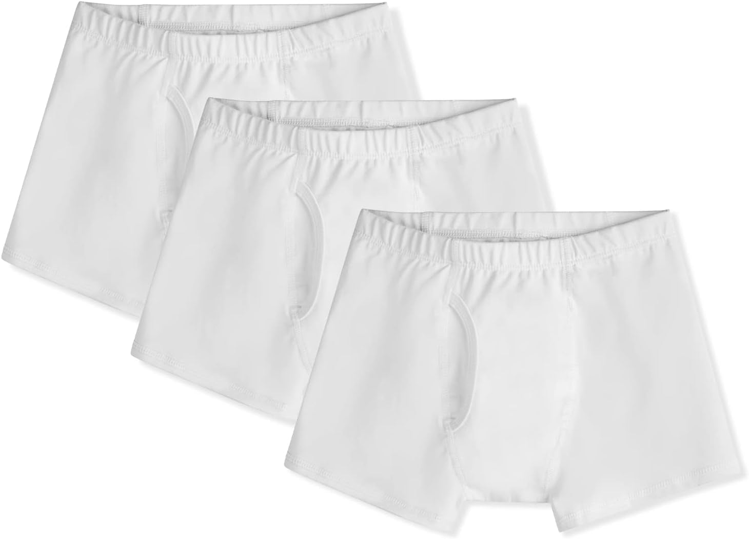 Boys' Boxer Briefs | Organic Cotton Soft Underwear Set for Toddlers & Kids, Comfort Underpants, Multi-Pack, 3-Pack