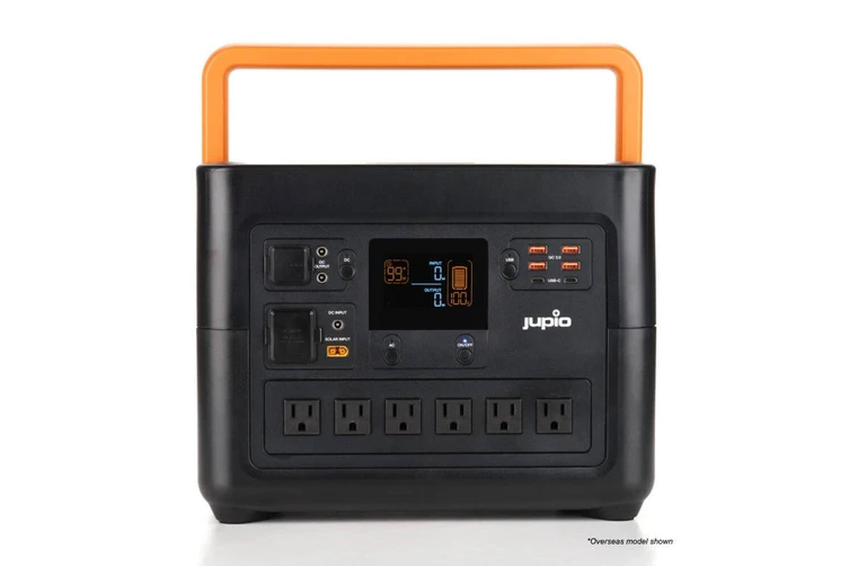 Jupio 1500W Powerbox 14-Ports Portable Power Generator W Handle BLK Orange