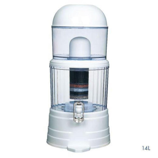 8 Stage Benchtop Water Filter - Ceramic Mineral Stone Carbon Purifier Filters