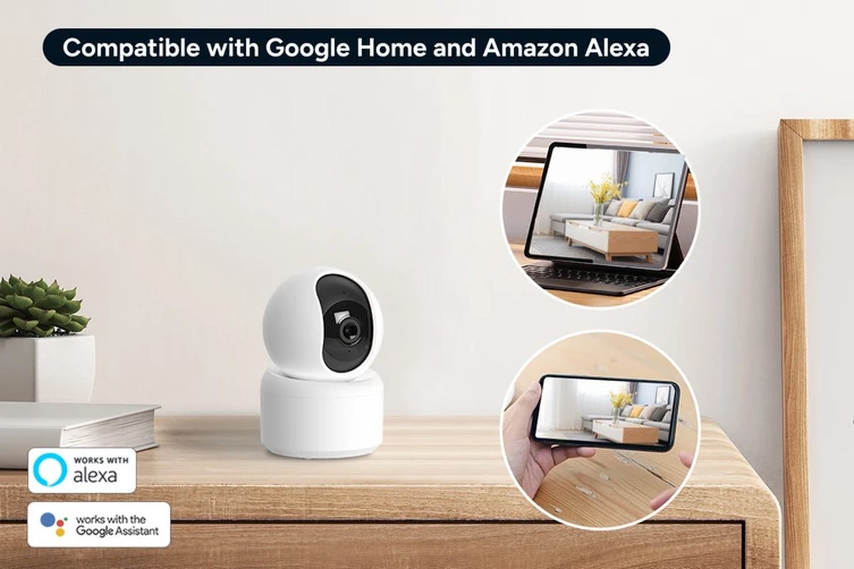 Smarterhome™ 4MP PTZ Motion Tracking Security Camera